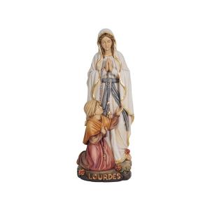 Virgen de Lourdes con Bernadette