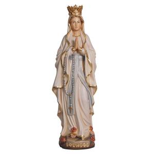 Virgen de Lourdes con corona
