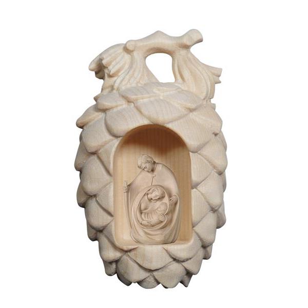 Pine cones with Armonia Family - natural wood