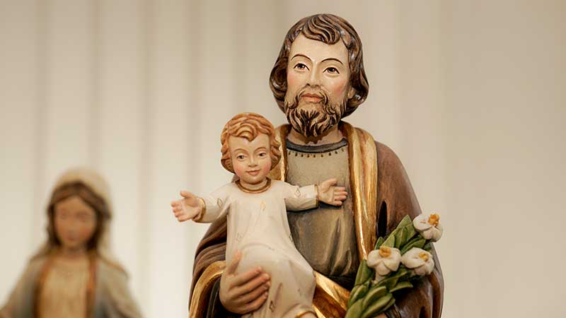 Holy Joseph with child