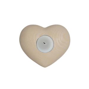 Mini Urn Cuore ash with candle