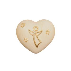 Mini Urn Cuore pine gold with angel
