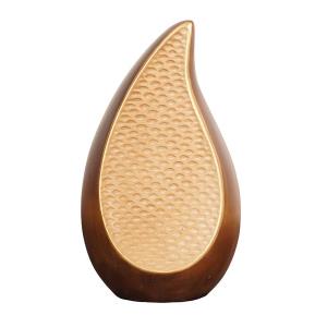 Urn Lacrima lime stained 2 color