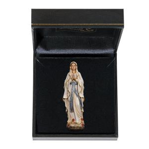 Virgen de Lourdes con estuche