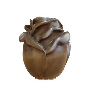 Mini Urn Rose dark stained