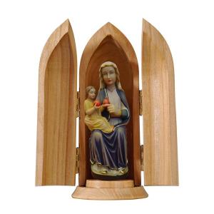 Virgen de Mariazell - sentada en un nicho