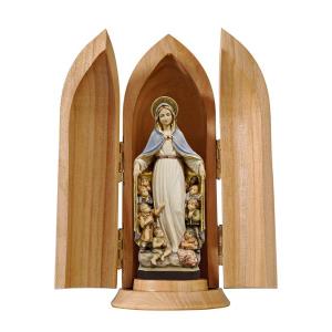 Virgen de la Protección en nicho