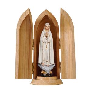Virgen de Fátima en nicho