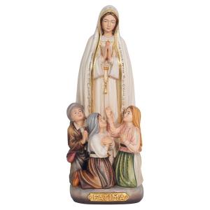 Virgen de Fátima con 3 pastorcitos