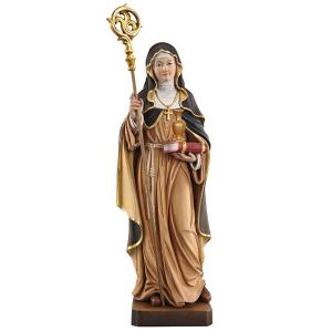 St. Walburga with crosier and jug