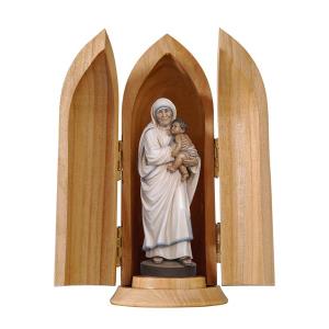 Madre Teresa de Calcuta en nicho
