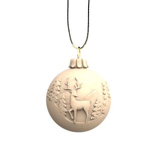 Sfera di Natale cervo