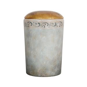 Urna Speranza blu con oro 24carati