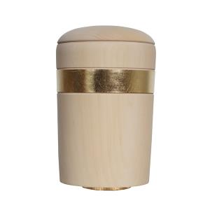 Mini Urna Speranza Linea acero con oro
