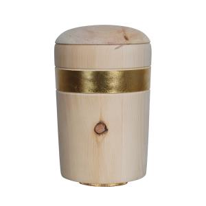 Mini Urna Speranza Linea cirmolo con oro