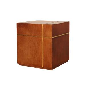 Urn Cubo stained with croce