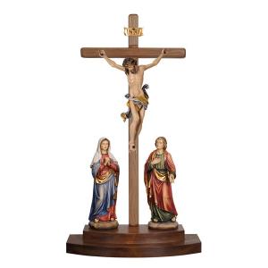 Crucifixion group Leonardo cross standing