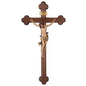 Corpus Leonardo cross baroque dark stained