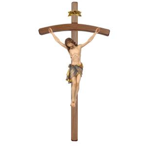 Corpus Siena cross bent dark stained