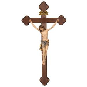 Corpus Siena cross baroque dark stained