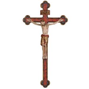 Cristo San Damian cruz barroca oro