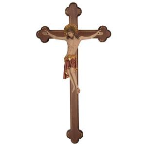 Christus Cimabue Balken gebeizt Barock