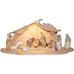 AD Set 14 piezas con establo Pema con led