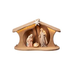 AD Nativity Set 5 pcs-stable Luce for Holy Family Led