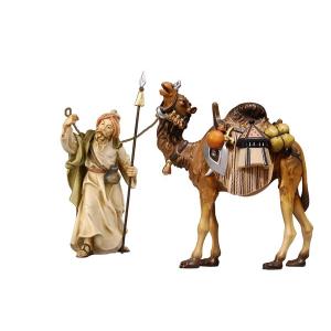 RA Treiber mit Kamel mit Gepäck