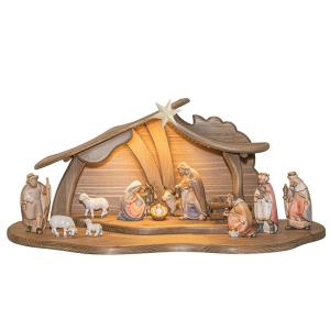 PE Set 14 pezzi - Capanna Pema con led
