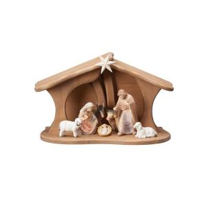 PE Nativity Set 9 pcs-stable Luce for Holy Family