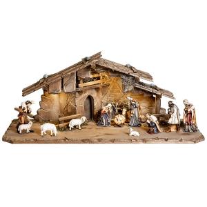 KO Nativity Set 14 pcs. - Stable Holy Night with led