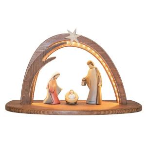 LE Set 5 pezzi - Capanna Stella con led