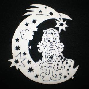 Luna con ángelito