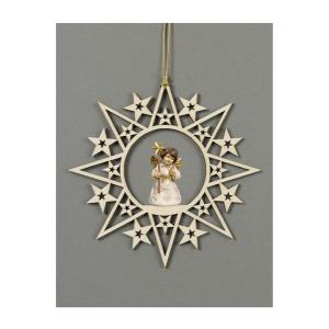 Star with stars-Bell angel with star