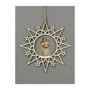 Star with clouds-Bell ang.stand.with drum