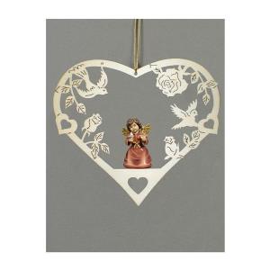 Heart with Bell Angel