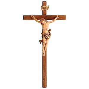 Cristo Leonardo resina cruz recta