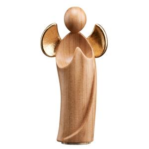 Urne Engel Amore betend Kirsche satiniert mit gold