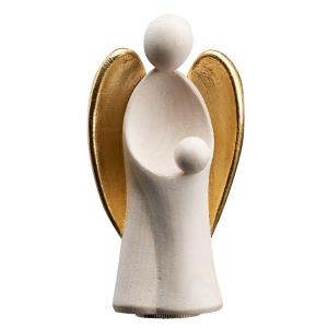 Urna angelo custode Amore bambino naturale con oro
