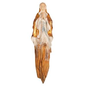 Virgen de Lourdes + raíces