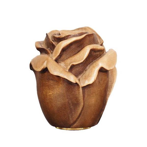 Mini Urn Rose stained 2 colors - wood