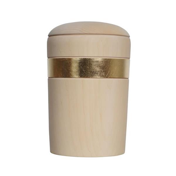 Urn Speranza Linea lime with gold - wood