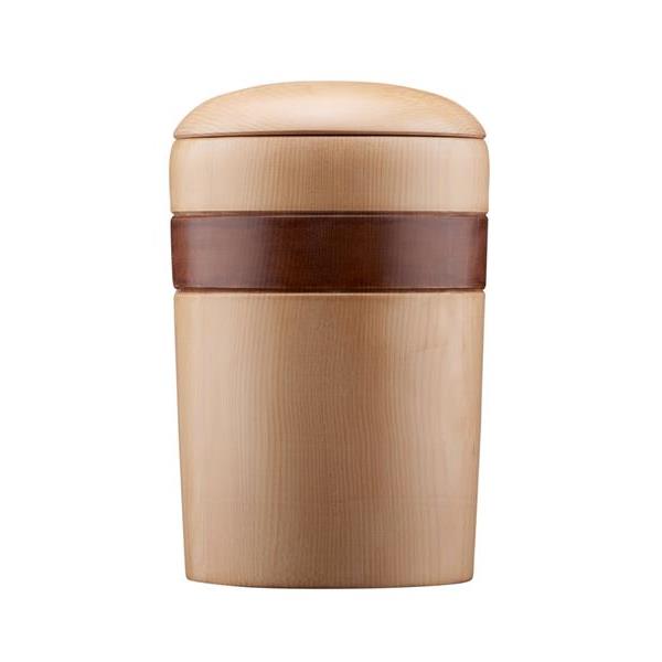 Urn Speranza Linea spruce stained 2 color - wood