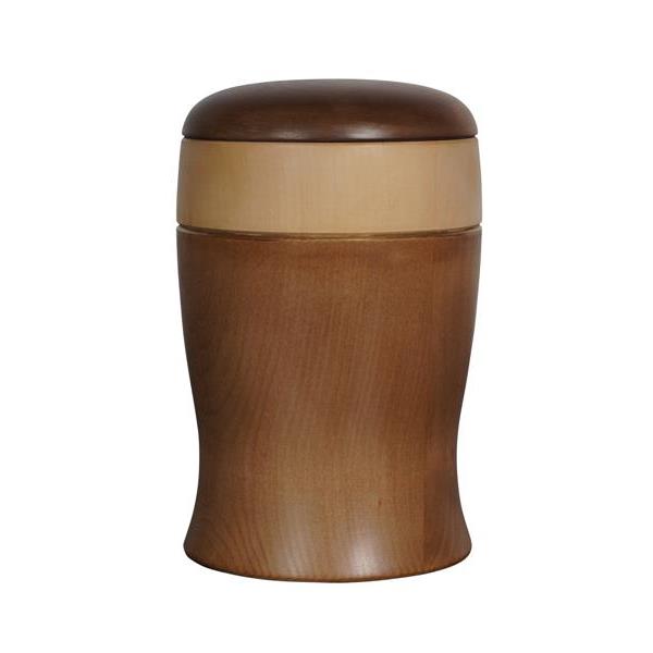 Urn Cielo Linea lime stained 2 color - wood