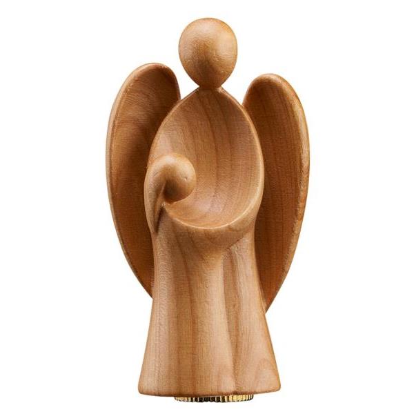 Urn guardian angel Amore with girl cherry - satined