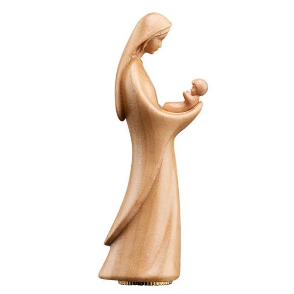 Urn Our Lady of Protection cherrywood - satined