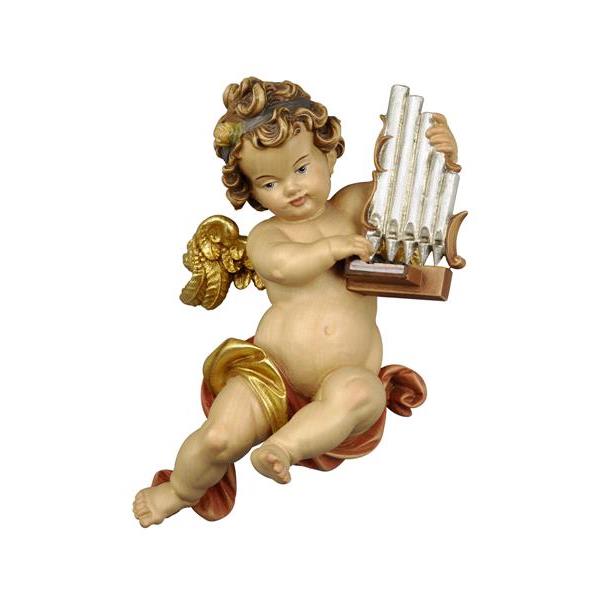 Angel Leonardo with organ - colored