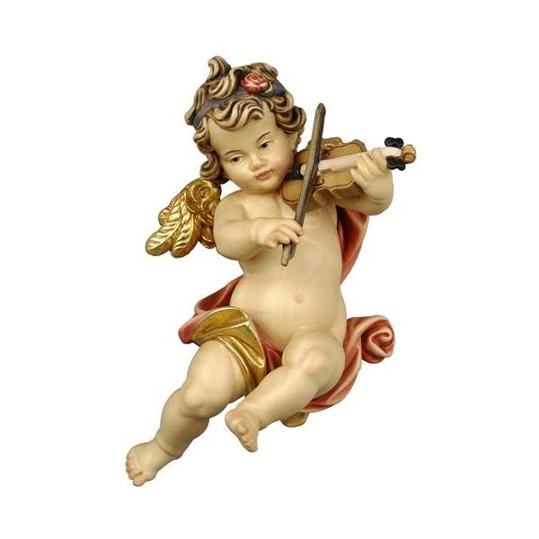 Angel Leonardo with violin - colored