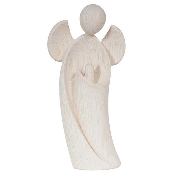 Angel Amore with candle Rustico - natural wood